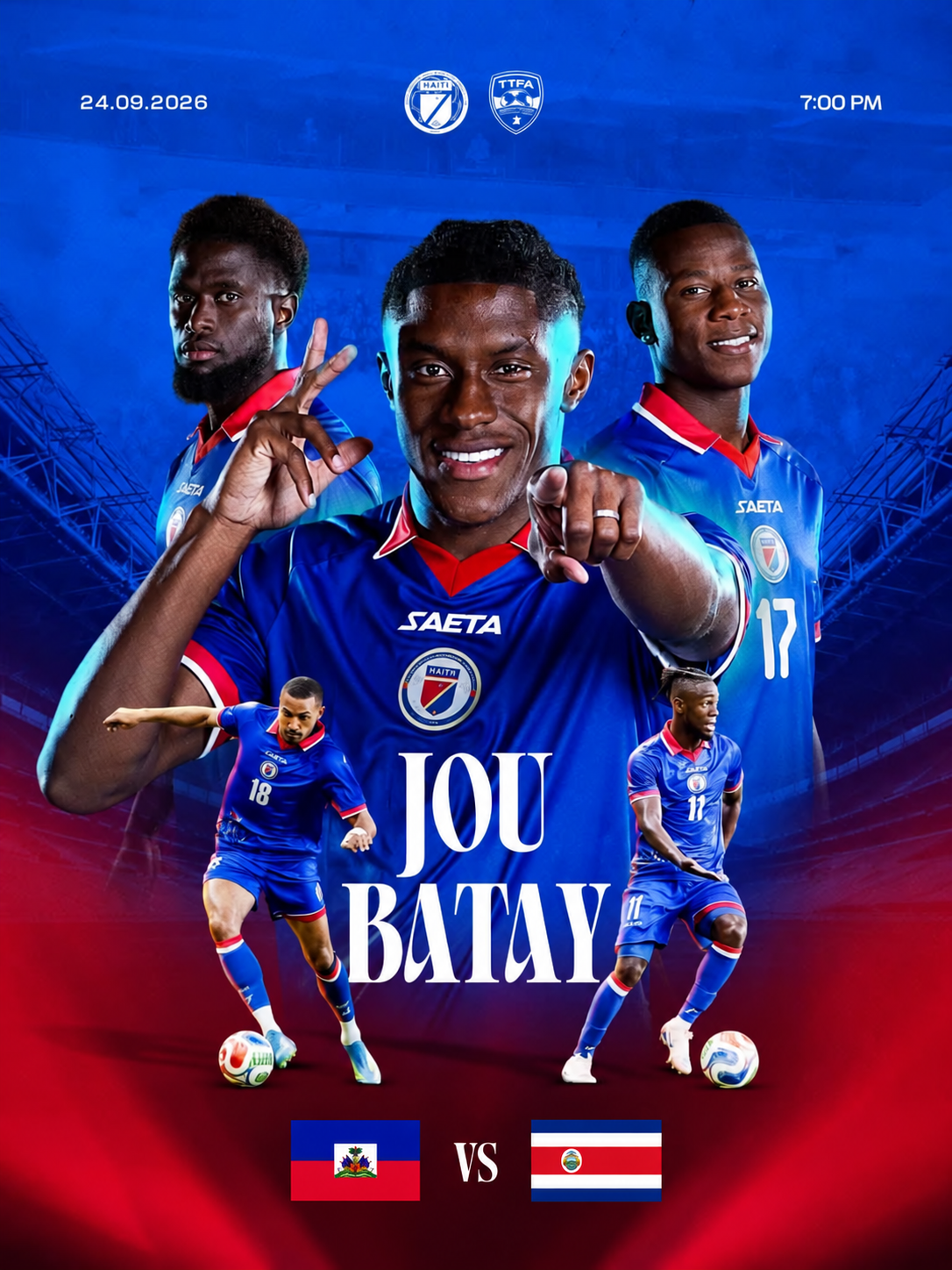 HAÏTI–COSTA RICA : LORSQUE LE FOOTBALL DEVIENT UNE QUESTION D’ÂME